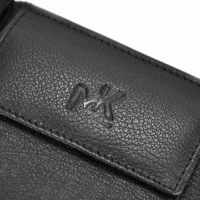 Mały stylowy Skórzany męski portfel Money Kepper