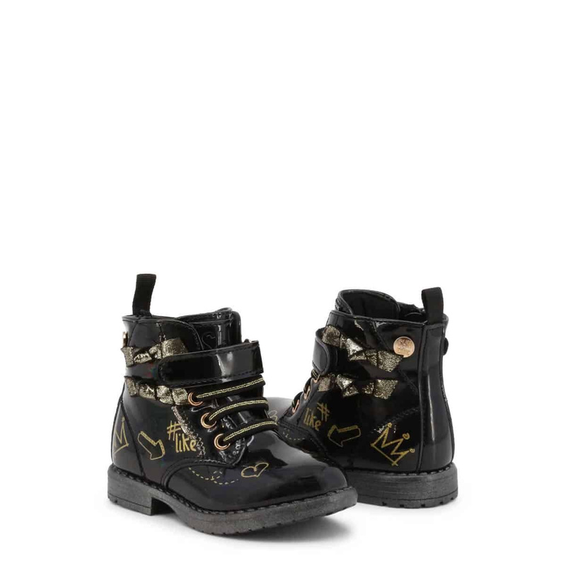 Buty do kostki marki Shone model 234-026. Kolor Czarny, Obuwie Dziewczynka. sezon: Jesień/Zima