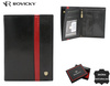 Stylowy Duży męski skórzany portfel z RFID Rovicky