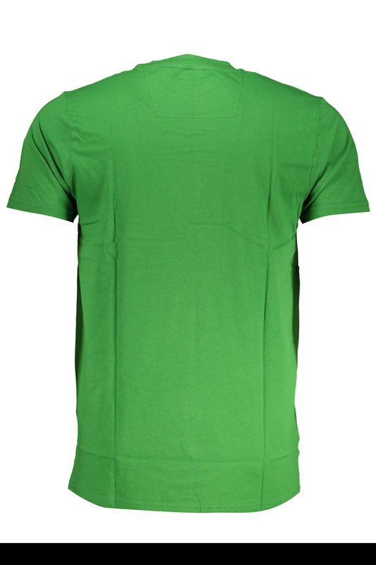 ZIELONY T-SHIRT MĘSKI Z KRÓTKIM RĘKAWEM KLASY CAVALLI