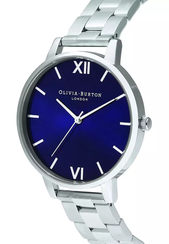 Zegarek OLIVIA BURTON OB16SH02. Kwarcowy, Kolor niebieski. Kobieta.
