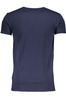 T-SHIRT MĘSKI Z KRÓTKIM RĘKAWEM KLASY CAVALLI CZARNA