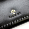Mały damski portfel skórzany zgrabny Luxury z RFID