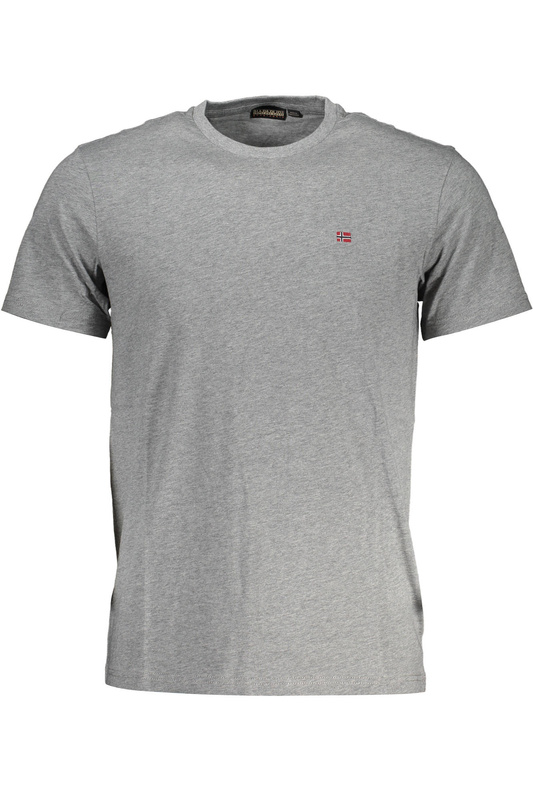 NIEBIESKI T-SHIRT MĘSKI NAPAPIJRI Z KRÓTKIM RĘKAWEM