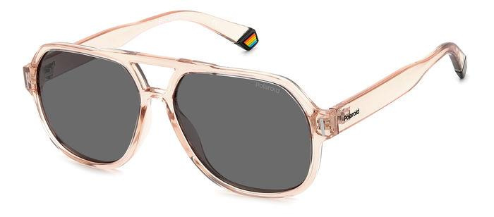 Okulary POLAROID PLD6193SPJPF7. Okulary przeciwsłoneczne, Kolor niebieski. Unisex.