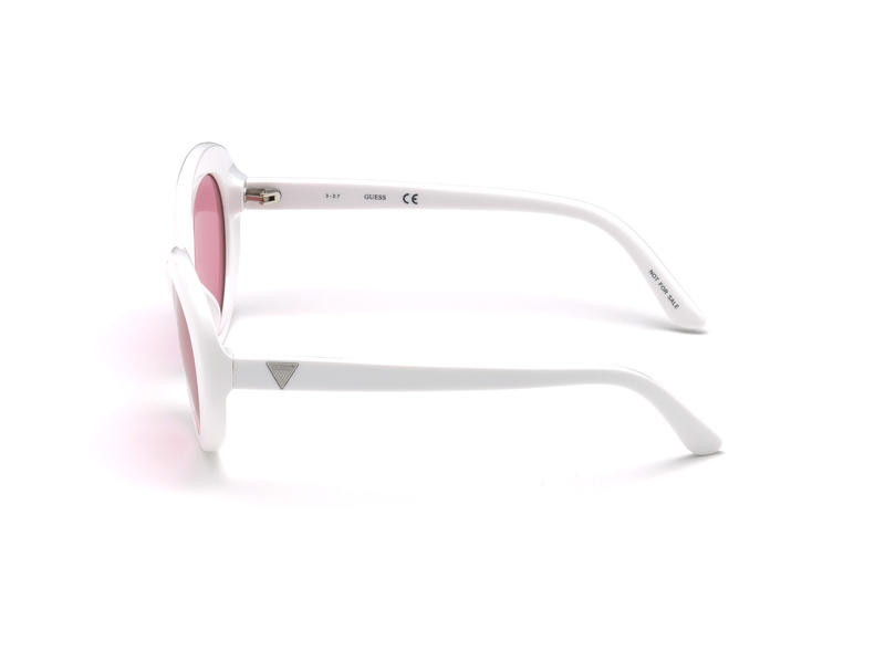 Okulary GUESS GU75765521S. Okulary przeciwsłoneczne, Kolor biały. Kobieta.