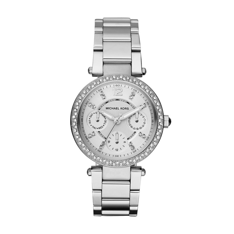 Zegarek MICHAEL KORS MK5615. Kwarcowy, Kolor biały. Kobieta.