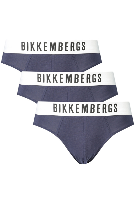 BIKKEMBERGS MĘSKIE NIEBIESKIE SLIPSY