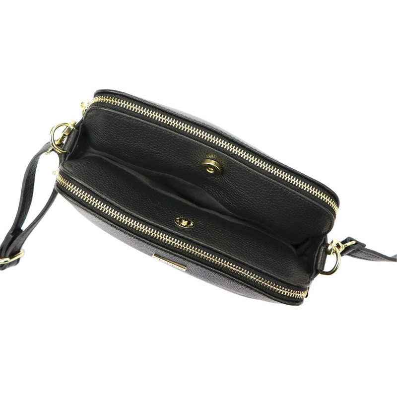 Skórzana damska elegancka listonoszka od MiaMore