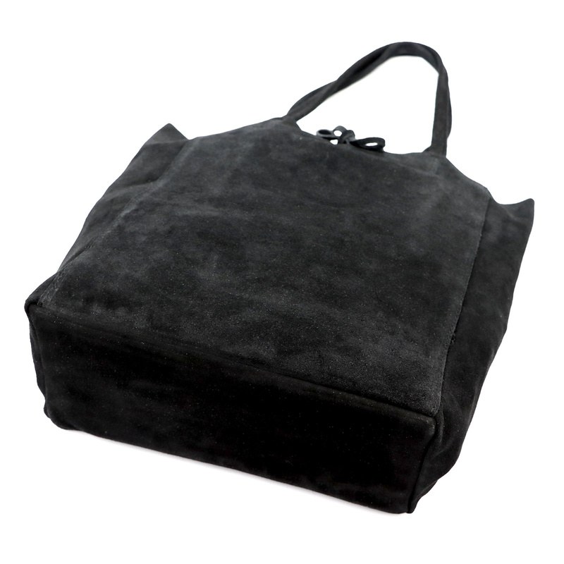 Patrizia damska shopperbag duża skóra naturalna zamszowa torebka na ramię