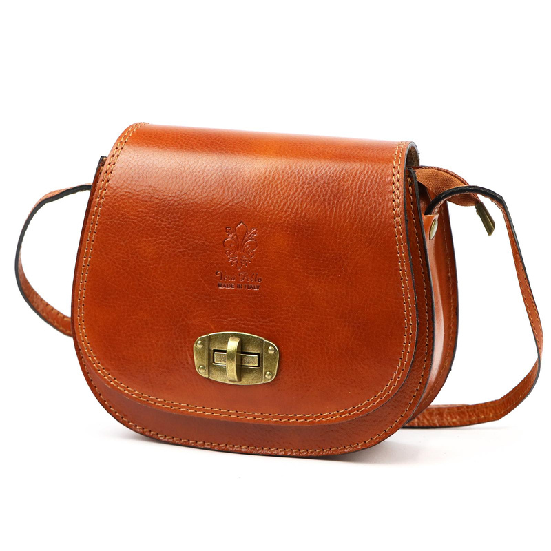 Gregorio Klasyczna damska listonoszka skóra naturalna torebka na ramię