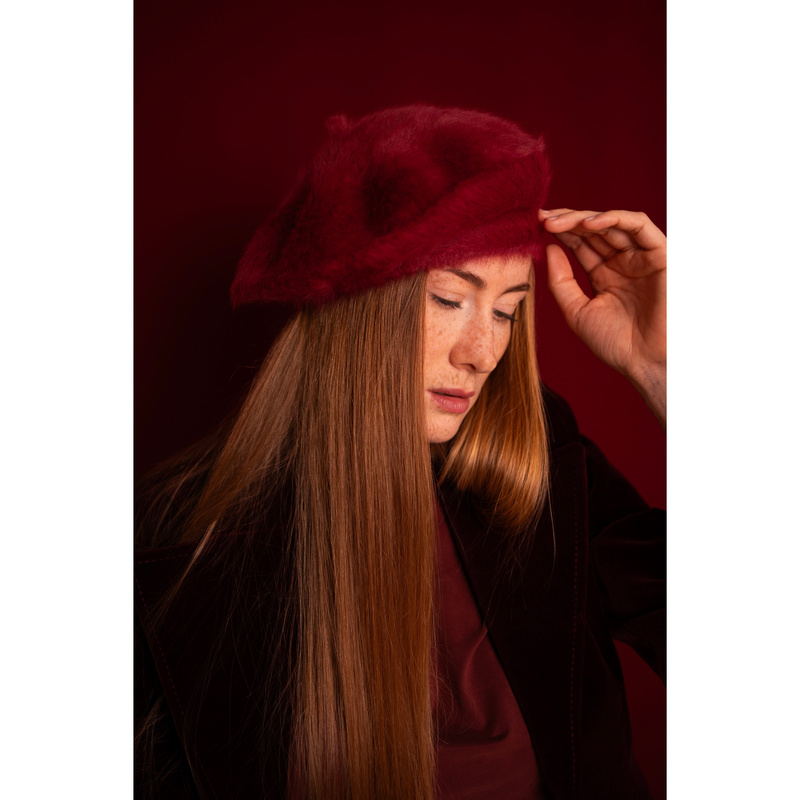Beret Classy Fluffy