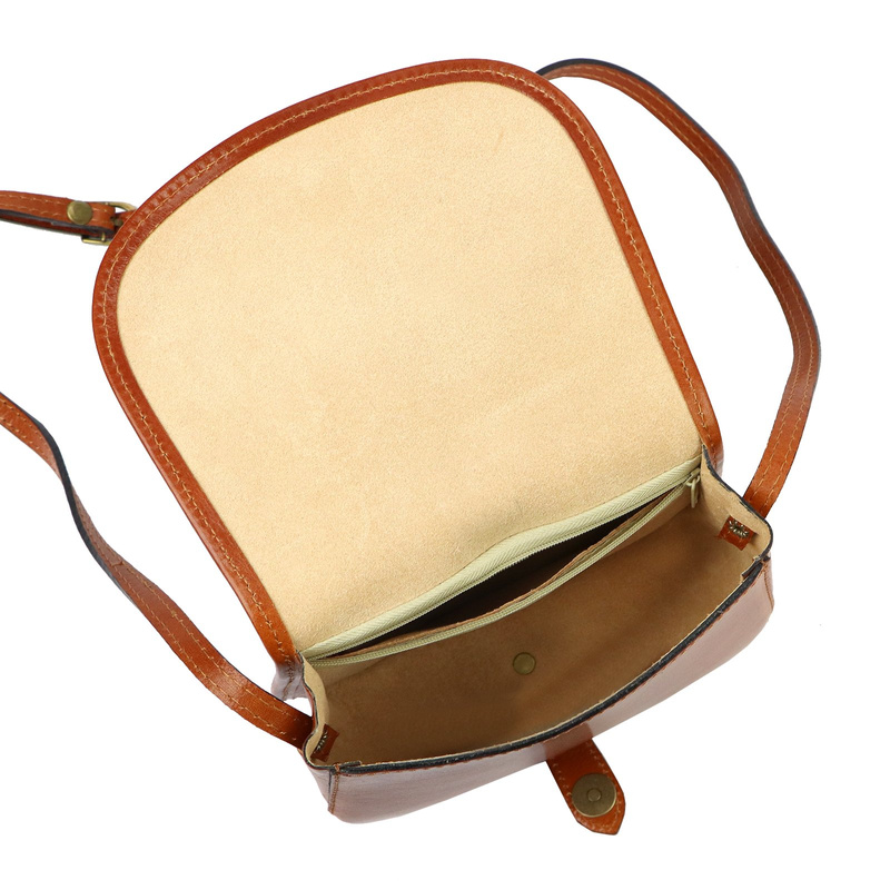 Florence Torebka Skórzana Damska Listonoszka Na Ramię Przez Ramię