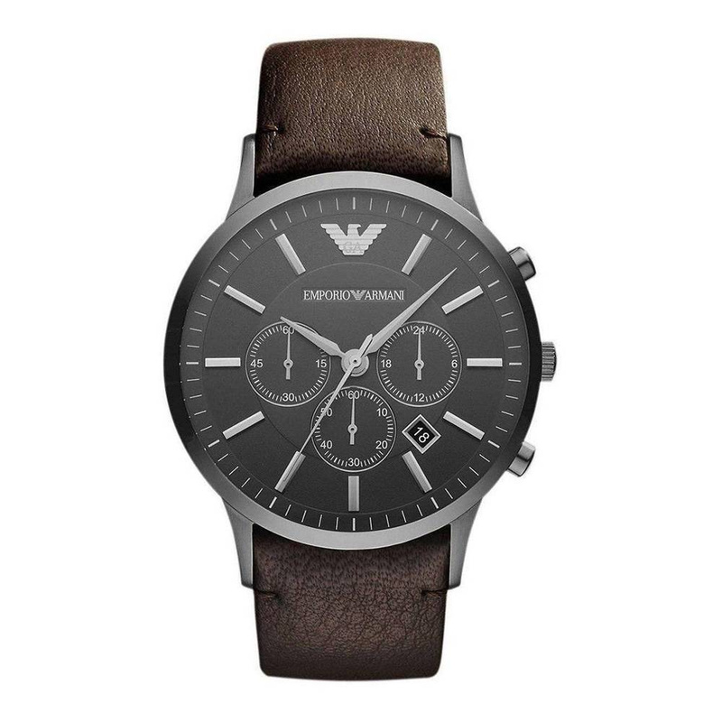 Zegarek ARMANI AR2462. Kwarcowy, Kolor czarny. Mężczyzna.