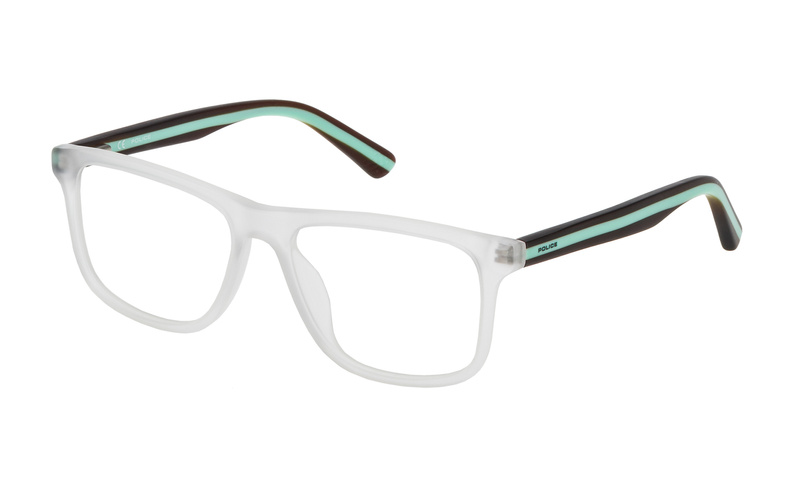 Okulary POLICE VK049500881. Okulary, Kolor Sandblasted Crystal or Matt. Dziecko.