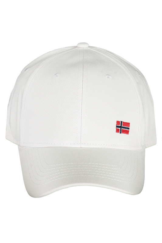 BIAŁA MĘSKA CZAPKA Z NORWEGII 1963