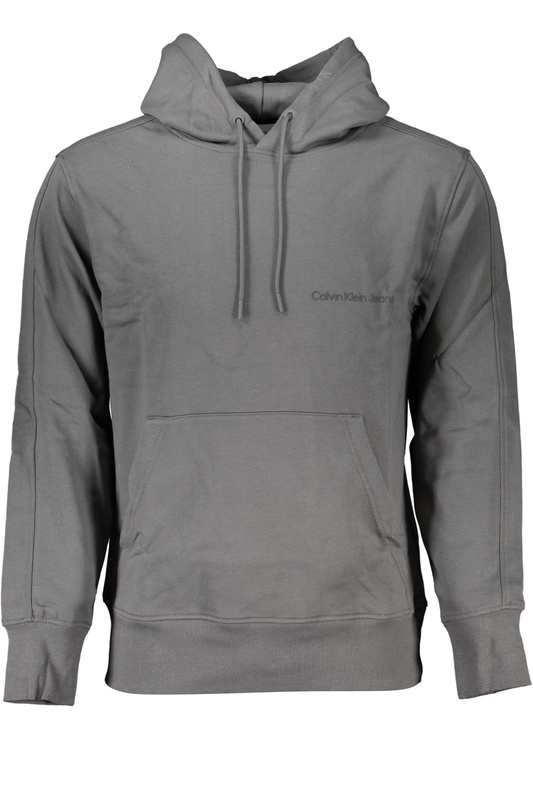 SZARY BLUZA MĘSKA CALVIN KLEIN BEZ ZAMKU
