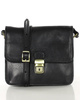 Torba skórzana kwadratowa premium Florence bag - MARCO MAZZINI brązowa
