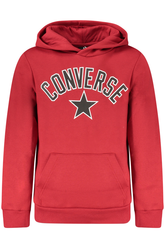 Bluza z kapturem Converse Red Zip-Up dla dzieci