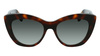 Okulary SALVATORE FERRAGAMO SF1022S-214. Okulary przeciwsłoneczne, Kolor brązowy. Kobieta.