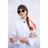 Apaszka Satin Plaid Chain XS