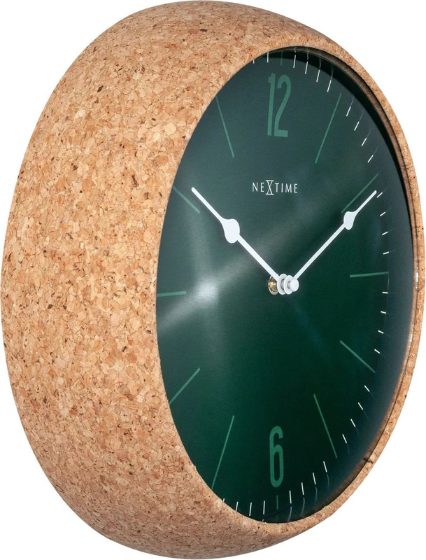 Zegarek NEXTIME 3509GS. WALL WATCH, Kolor zielony. Unisex.