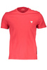 GUESS JEANS MĘSKI T-SHIRT Z KRÓTKIM RĘKAWEM CZERWONY