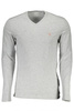 GUESS JEANS T-SHIRT Z DŁUGIM RĘKAWEM SZARY MĘSKI