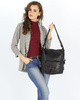 Torba skórzana dla wymagających z opcją plecak old school leather bag - MARCO MAZZINI czarny