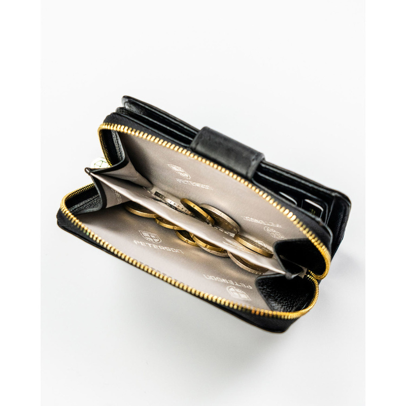 Skórzany damski portfel Peterson PTN PS115-MLF