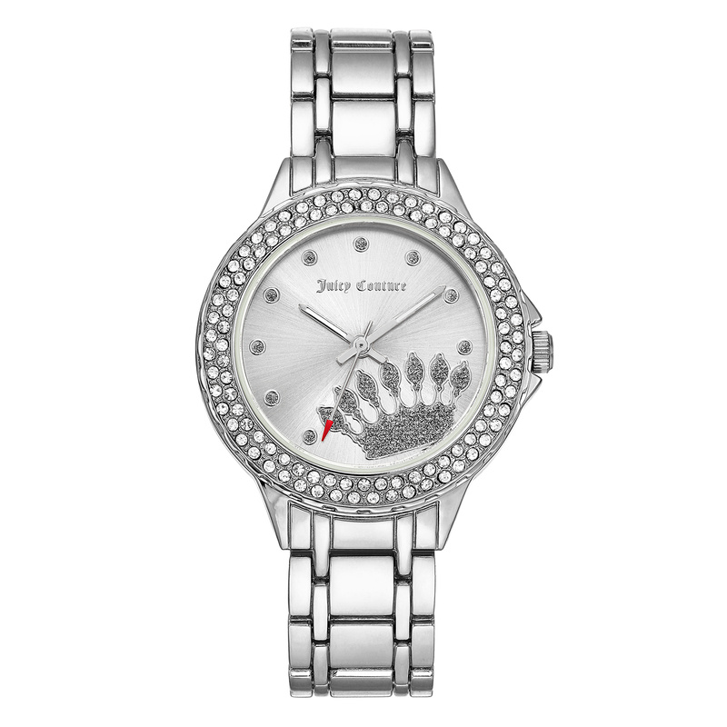 Zegarek JUICY COUTURE JC1283SVSV. Kwarcowy, Kolor srebrny. Kobieta.