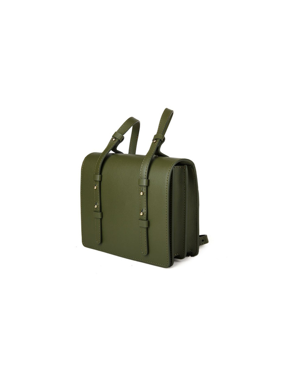 Damska torebka na ramię Giulia Monti GM1635 P625 – militarna zieleń