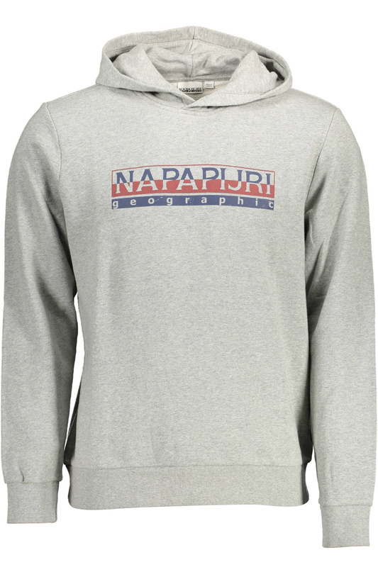 BLUZA NAPAPIJRI BEZ ZAMKA MĘSKA SZARA