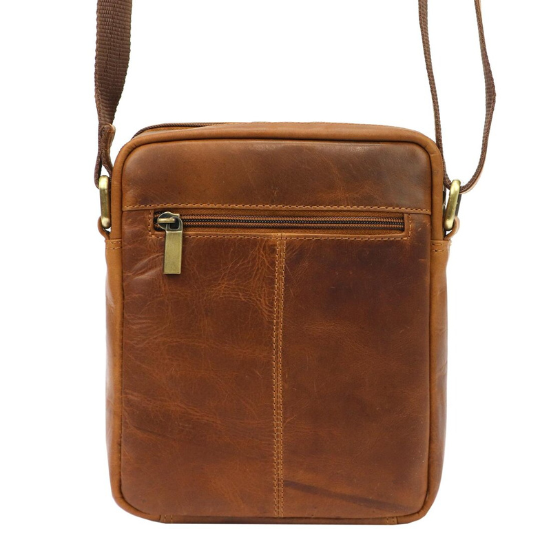 Saszetka męska z naturalnej skóry Nordee MSD-02 GM06 HUNTER