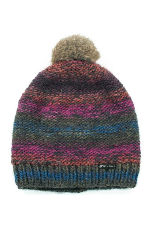 Polska czapka Happy Pompom