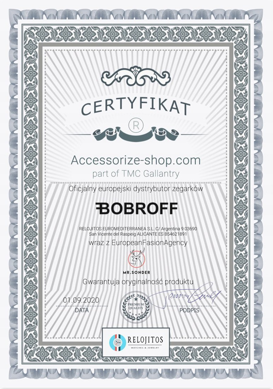 Zegarek BOBROFF BF0036-S014. Kwarcowy, Kolor COLOR CHART. Kobieta.