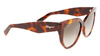 Okulary FERRAGAMO SF1061S-240. Okulary przeciwsłoneczne, Kolor brązowy. Kobieta.