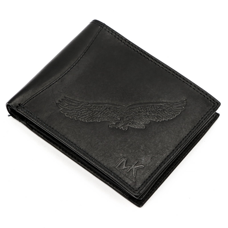 Skórzany męski portfel Money Kepper CDD 5600 BIRD