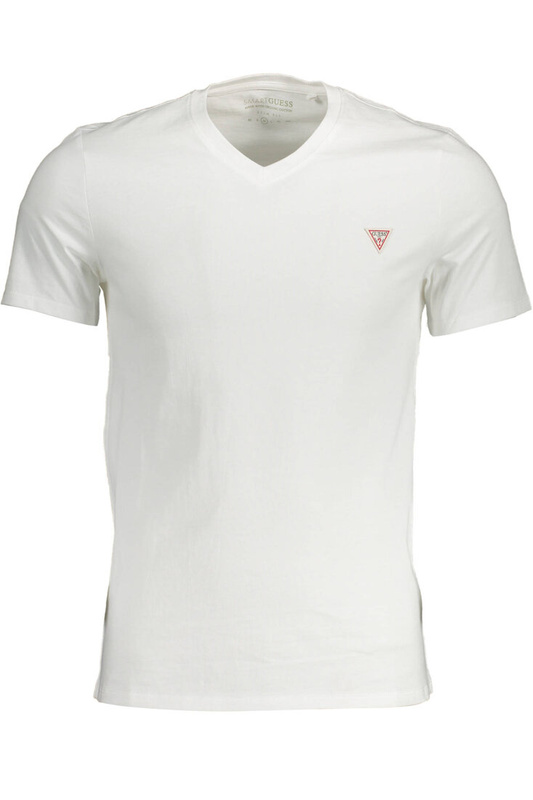 GUESS JEANS MĘSKI T-SHIRT Z KRÓTKIM RĘKAWEM BIAŁY