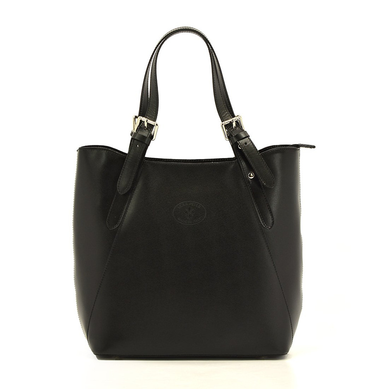 Vera Pelle damska shopperbag duża skóra naturalna torebka na ramię