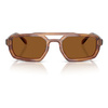 Okulary EMPORIO ARMANI EA4240U620373. Okulary przeciwsłoneczne, Kolor brązowy. Mężczyzna.