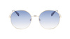 Okulary LONGCHAMP LO161S-705. Okulary przeciwsłoneczne, Kolor złoty. Kobieta.