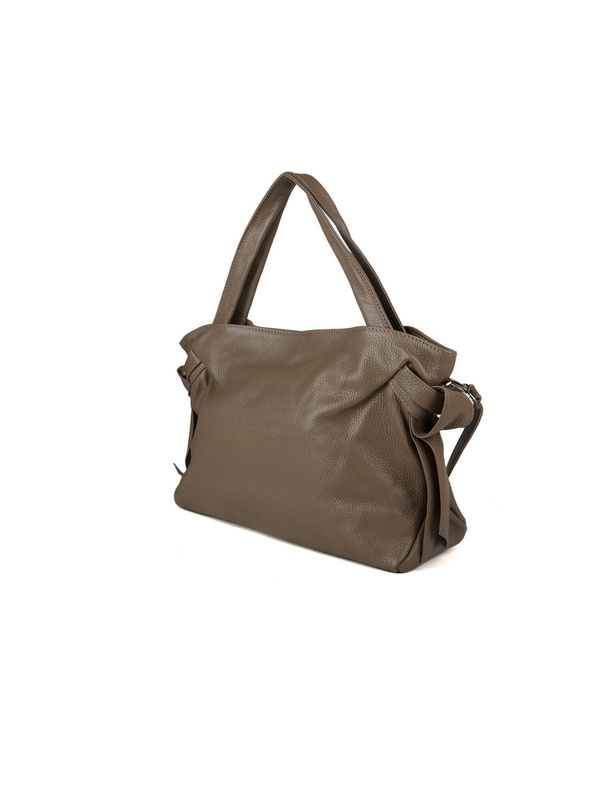 Damska torebka tote Giulia Monti GM1580 taupe