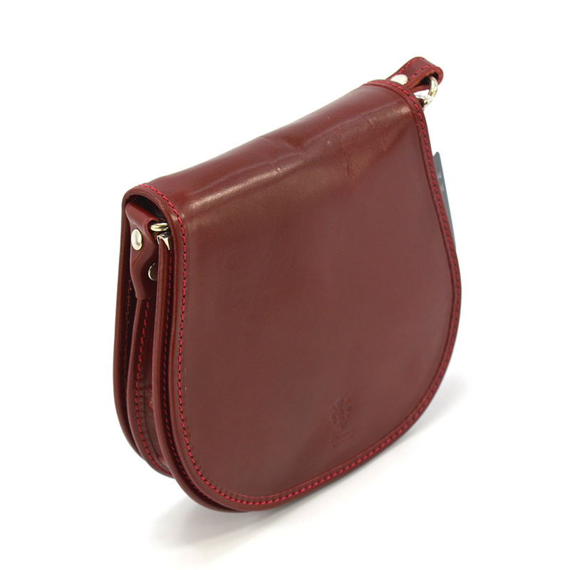 Klasyczna wyjątkowa damska skórzana listonoszka 