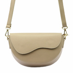 Luka damska skórzana listonoszka półksiężyc Miejska torebka przez ramię