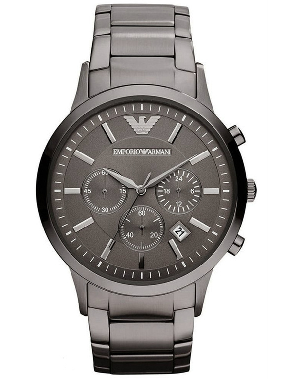 Zegarek ARMANI AR2453. Kwarcowy, Kolor czarny. Mężczyzna.
