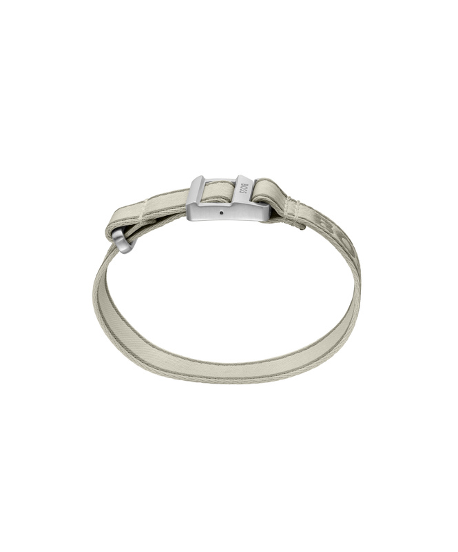 Biżuteria BOSS 1580518. Bransoletka, Kolor beżowy. Mężczyzna.