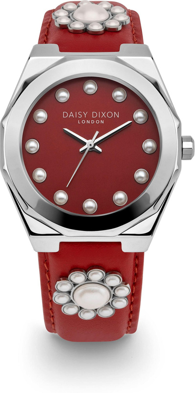 Zegarek DAISY DIXON DD136PS. Kwarcowy, Kolor czerwony. Kobieta.