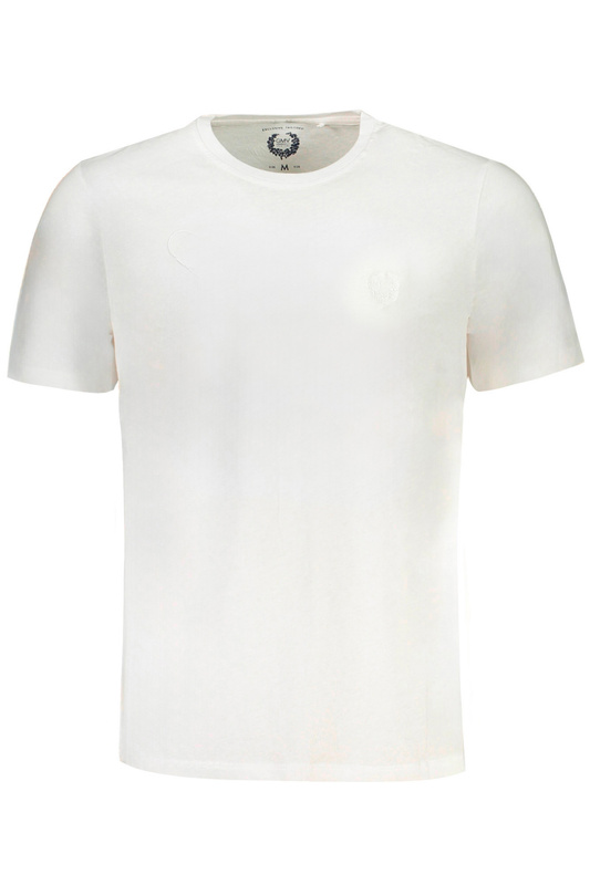 T-SHIRT MĘSKI Z KRÓTKIM RĘKAWEM GIAN MARCO VENTURI BIAŁY