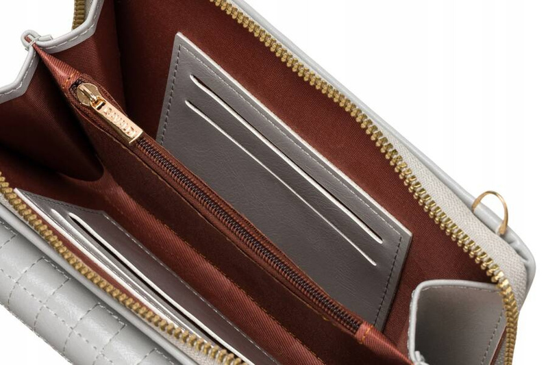 Elegancka mini torebka-portfel w jednym 4U Cavaldi